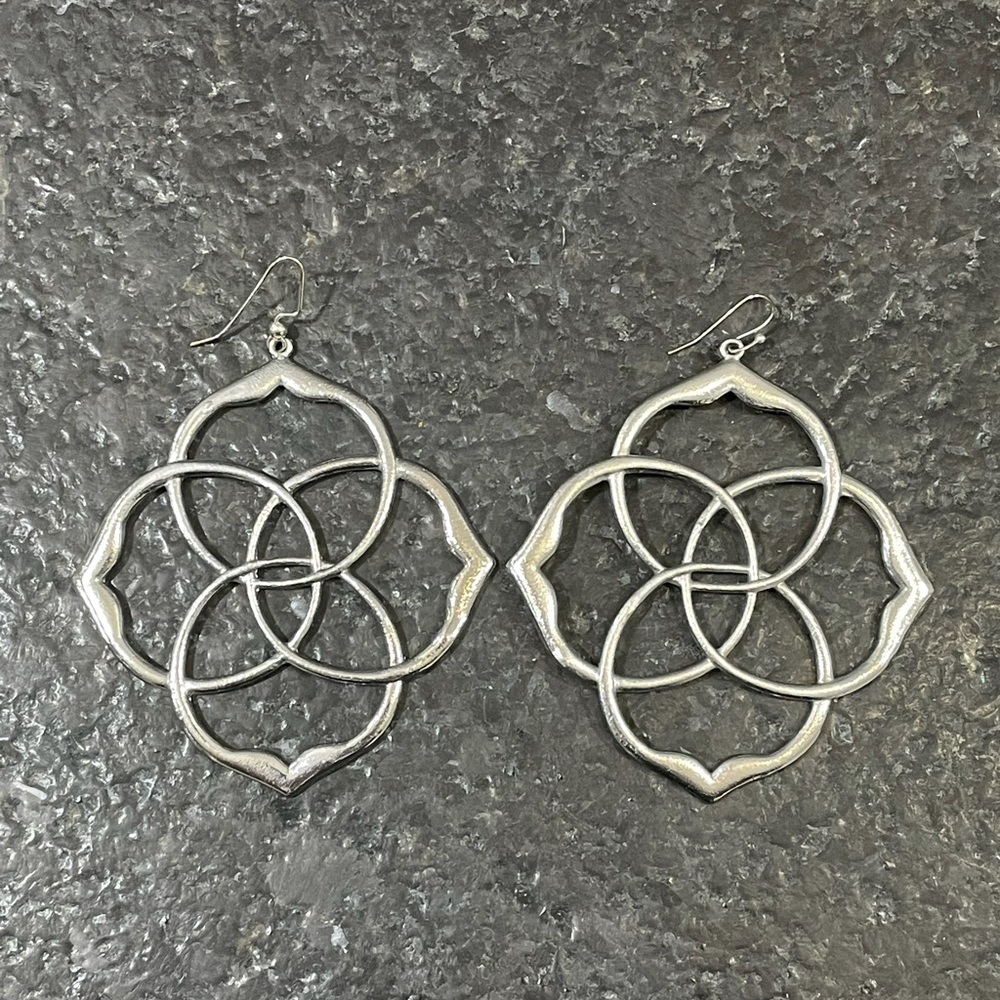 Kendra Scott Logo Earrings
